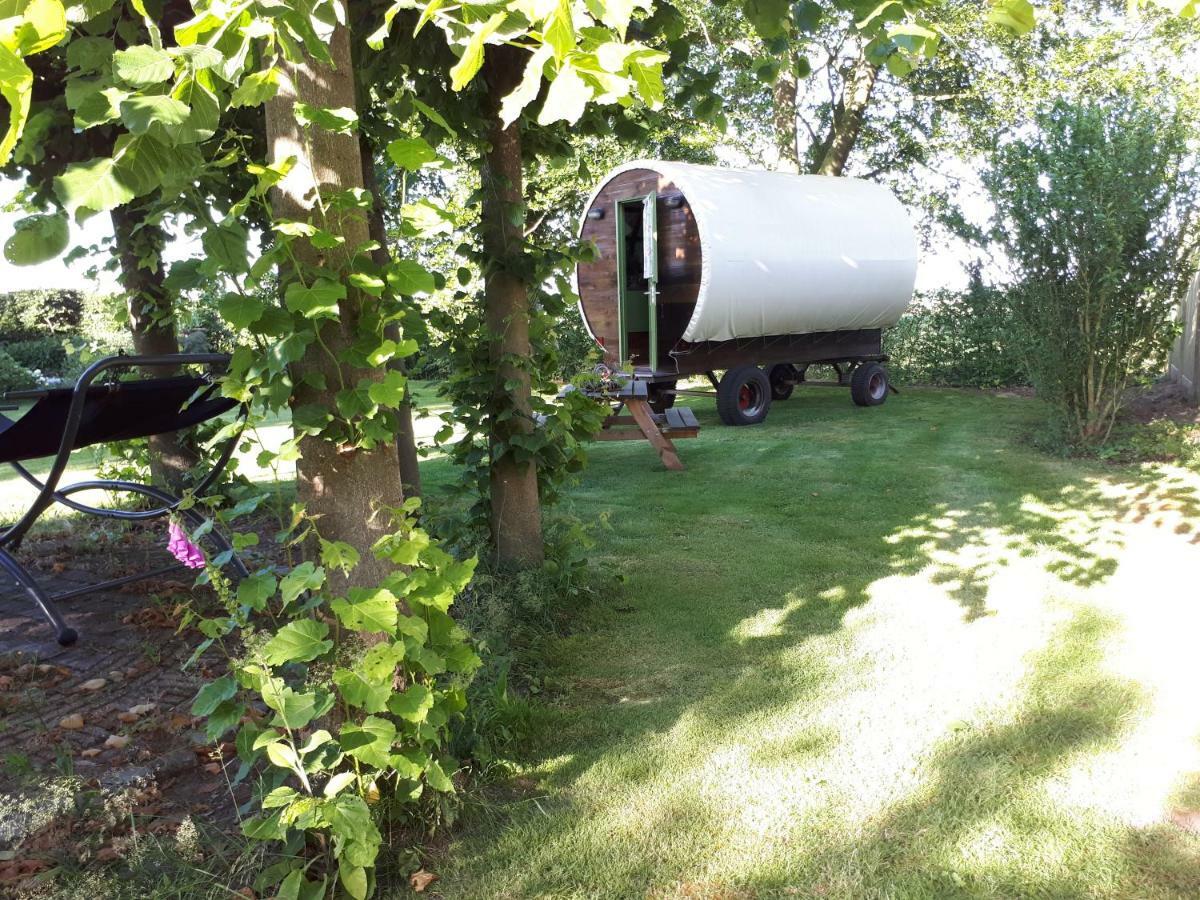Irish Bowtop Op Het Platteland Van Huize Ouwervelden Wouwsche Plantage Exterior photo