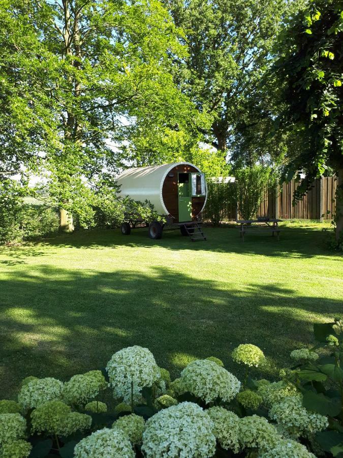 Irish Bowtop Op Het Platteland Van Huize Ouwervelden Wouwsche Plantage Exterior photo